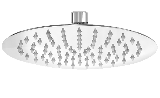 Duschrinnenablauf und Duschkopf